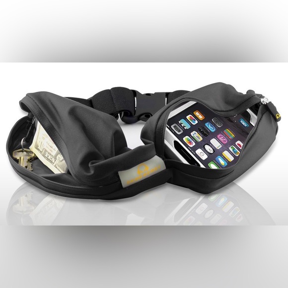 Gear Beast Dual Pockets Sports Running belt - Picture 1 of 7